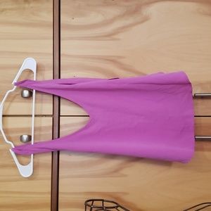 Romeo & Juliet Couture Fuchsia Scoop Neck Tank Top